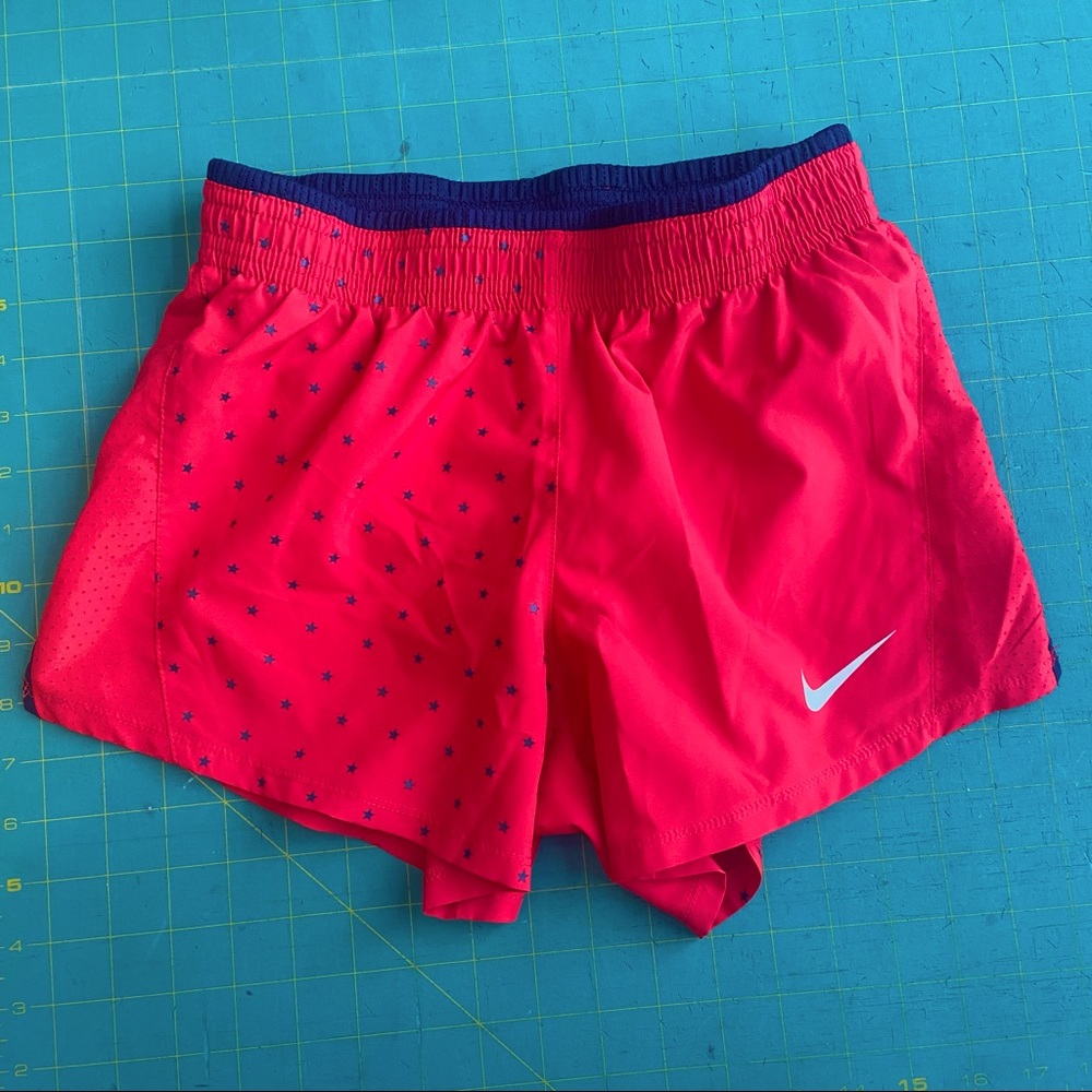 Women's Red White Blue Star Nike Dri Fit Size XS